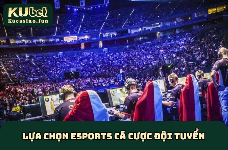 Lựa chọn esports cá cược đội tuyển